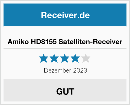  Amiko HD8155 Satelliten-Receiver Test