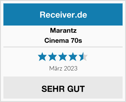 Marantz Cinema 70s Test