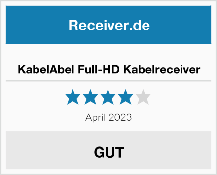  KabelAbel Full-HD Kabelreceiver Test