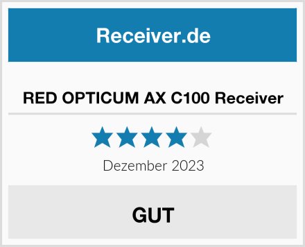  RED OPTICUM AX C100 Receiver Test