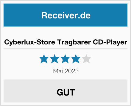  Cyberlux-Store Tragbarer CD-Player Test