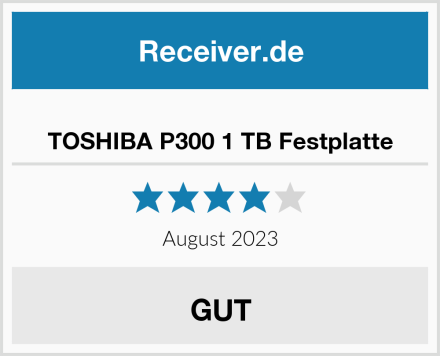  TOSHIBA P300 1 TB Festplatte Test