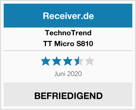 TechnoTrend TT Micro S810 Test