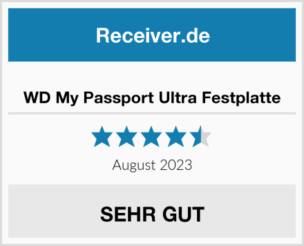  WD My Passport Ultra Festplatte Test