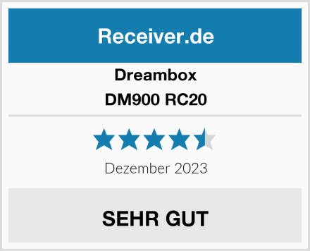 Dreambox DM900 RC20 Test