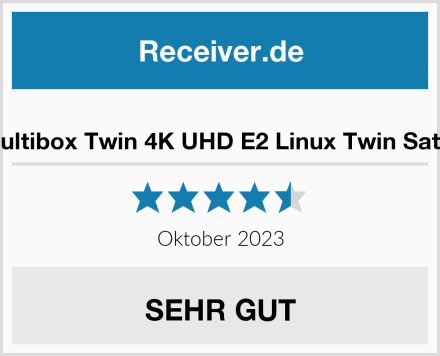  Anadol Multibox Twin 4K UHD E2 Linux Twin Sat Receiver Test