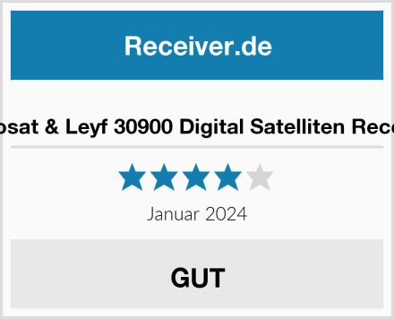  Echosat & Leyf 30900 Digital Satelliten Receiver Test