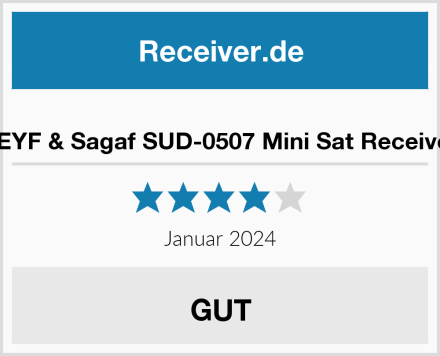  LEYF & Sagaf SUD-0507 Mini Sat Receiver Test