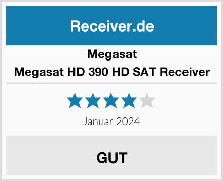 Megasat Megasat HD 390 HD SAT Receiver Test