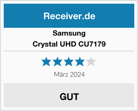 Samsung Crystal UHD CU7179 Test