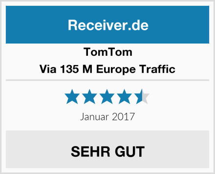 TomTom Via 135 M Europe Traffic Test