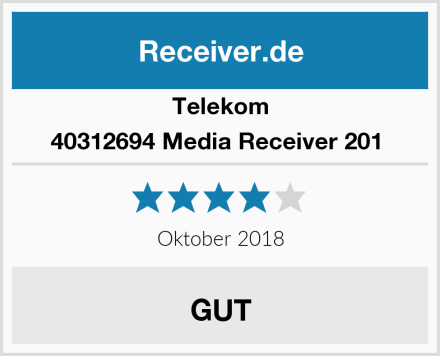 Telekom 40312694 Media Receiver 201  Test