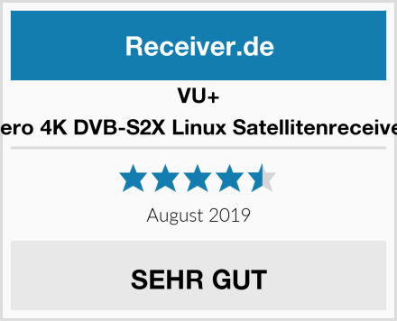 VU+ Zero 4K DVB-S2X Linux Satellitenreceiver Test