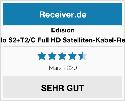 Edision Piccollo S2+T2/C Full HD Satelliten-Kabel-Receiver Test
