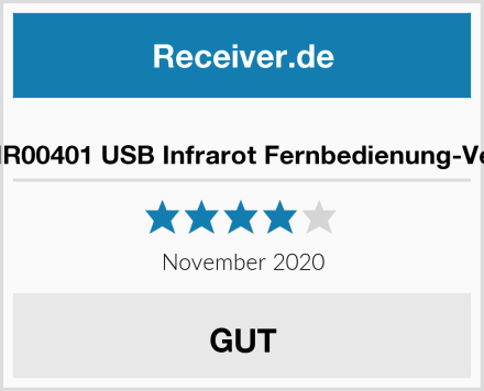  FeinTech FIR00401 USB Infrarot Fernbedienung-Verlängerung Test