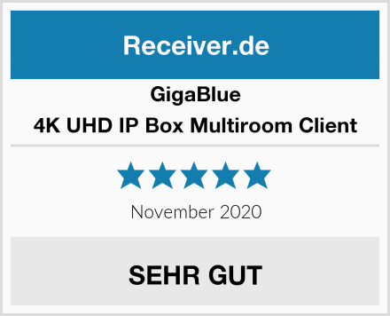 GigaBlue 4K UHD IP Box Multiroom Client Test