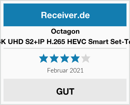 Octagon SX88 4K UHD S2+IP H.265 HEVC Smart Set-Top Box Test