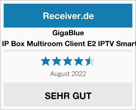 GigaBlue 4K UHD IP Box Multiroom Client E2 IPTV Smart TV Box Test