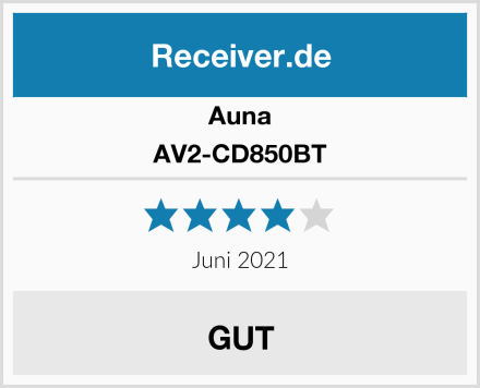 Auna AV2-CD850BT Test