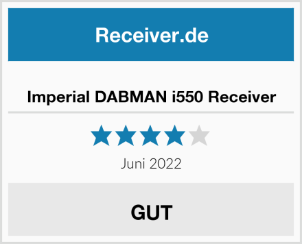  Imperial DABMAN i550 Receiver Test