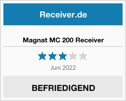  Magnat MC 200 Receiver Test