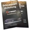 Octagon Sat-Receiver inkl. Babotech HDMI-Kabel