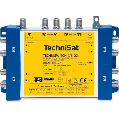 Technisat TECHNISWITCH 5/8 G2 Multischalter